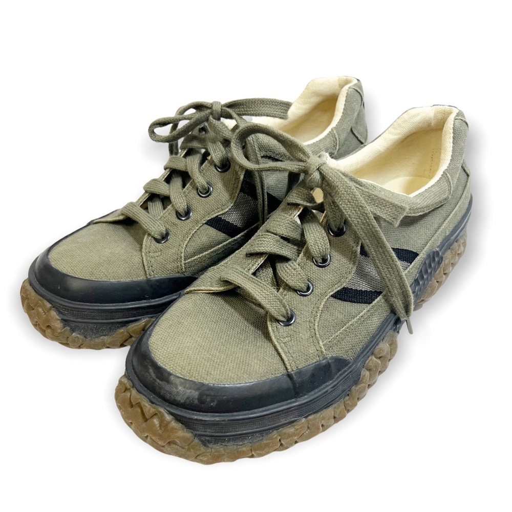 Bass SUV Series Khaki Olive Green Canvas Active Hiking Sport Lace Up Sho…